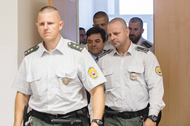 Marian Kočner prichádza na súd.