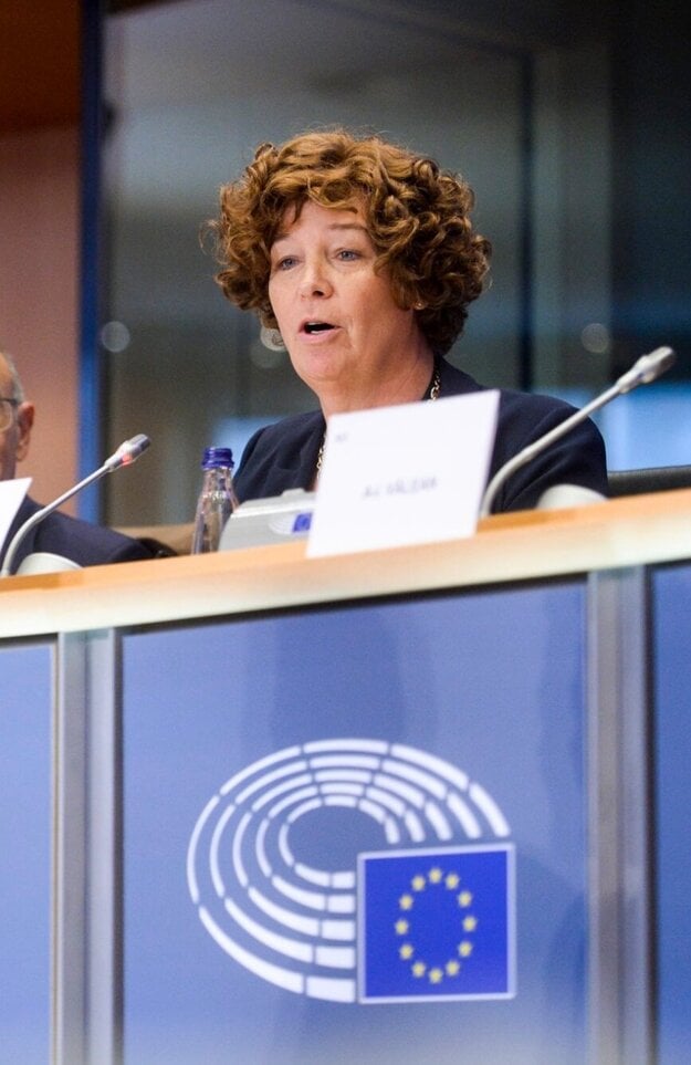 Petra De Sutterová, ešte ako belgická europoslankyňa.