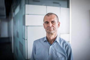 Člen prezídia IT Asociácie Slovenska a šéf jednej z veľkých slovenských ítečkových firiem Marián Marek.