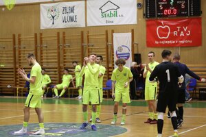 Hráči MŠK Žilina futsal. (Ilustračné foto) 