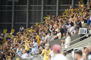 Fanúšikovia DAC Dunajská Streda v septembri tohto roka.