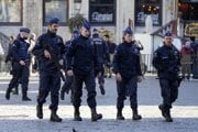 Policajti v Bruseli. Ilustračné foto.