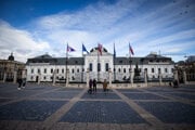 Prezidentský palác v Bratislave.