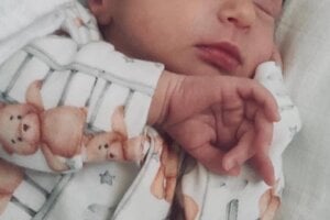 Michaela Galánková (2500 g, 46 cm) sa narodila 25.4.2024 Dominike a Michalovi z Púchova. Teší sa na ňu sestra Dominika.