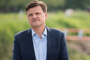 Poslanec Alojz Hlina z klubu strany SaS.