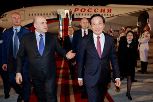 Ruský premiér Michail Mišustin pricestoval do Vietnamu.
