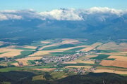 Spišská Belá z výšky.