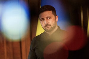 Ukrajinský prezident Volodymyr Zelenskyj.