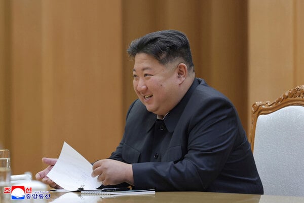 Severokórejský vodca Kim Čong-un.
