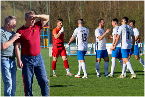 Jozef Vavrečan (vľavo) viedol Zubrohlavu jednu sezónu.