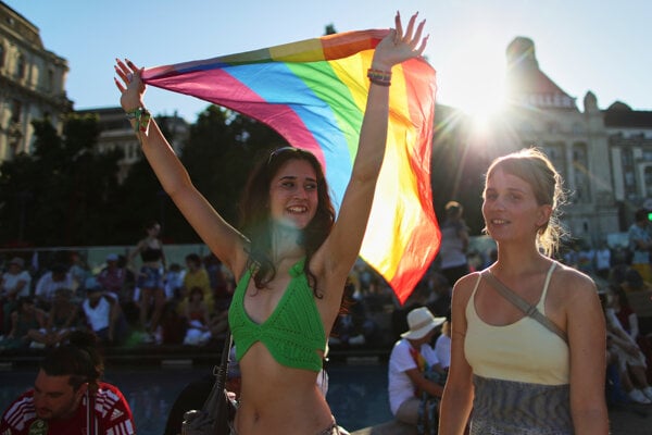 Pride v Maďarsku. 
