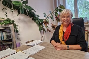 Jana Vadkertiová, námestníčka ošetrovateľskej starostlivosti z martinskej nemocnice, ktorá bojuje za obnovenie strednej zdravotníckej školy už roky.
