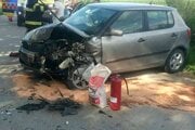 Autonehoda v Kline spôsobila zranenia štyrom osobám, dve z nich boli deti. 