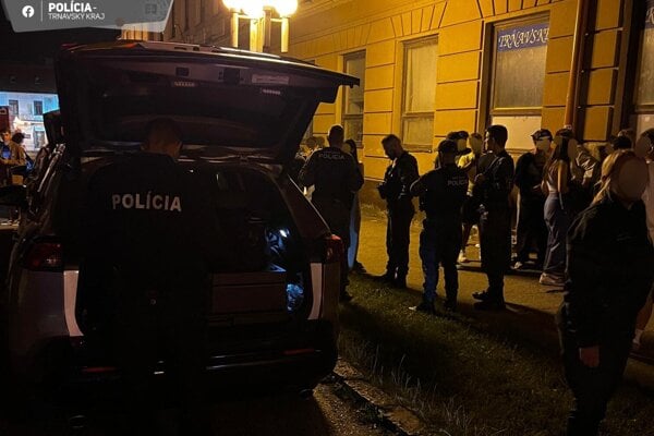 Z policajnej akcie.