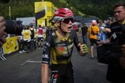Jonas Vingegaard počas Tour de France 2025.