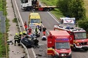 Nehoda pri Kostolnej-Záriečí.