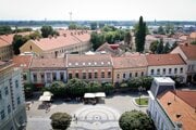 Historické námestie generála G. Klapku v Komárne.