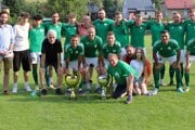 Futbalisti TJ Spartak Vysoká nad Kysucou.