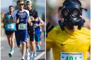 Rajecký maratón napísal 42. kapitolu. Jeden z účastníkov bežal v plynovej maske.