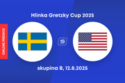 Švédsko U18 vs. USA U18: ONLINE prenos z turnaja Hlinka Gretzky Cup 2025.