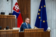Minister zdravotníctva Kamil Šaško v parlamente.