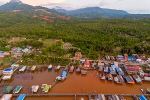Pohľad na ostrov Sulawesi. Ilustračná fotografia.