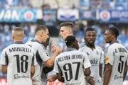 Futbalisti ŠK Slovan Bratislava.
