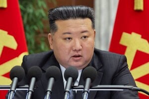 Severokórejský vodca Kim Čong-un.
