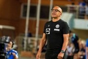 Na snímke tréner slovenskej futbalovej reprezentácie Francesco Calzona.