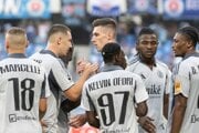 Futbalisti ŠK Slovan Bratislava.