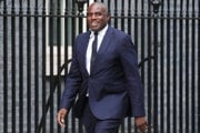 Novovymenovaný minister spravodlivosti a podpredseda vlády David Lammy.