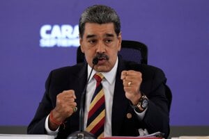 Venezuelský prezident Nicolás Maduro.