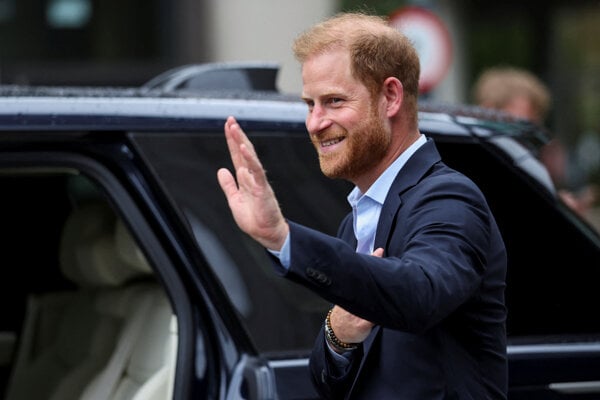 Princ Harry.
