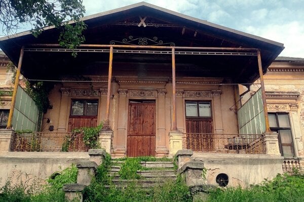 Ruffínyiho vila v Dobšinej. 