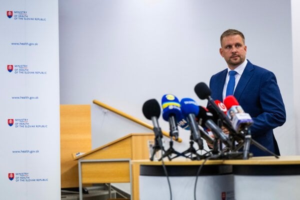 Minister zdravotníctva Kamil Šaško.