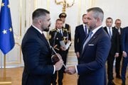 Prezident Peter Pellegrini vymenoval Pavla Gašpara za riaditeľa Slovenskej informačnej služby 26. augusta 2024.