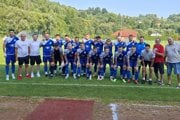 Mužstvo TJ Slovan Skalité v aktuálnej sezóne. 