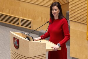 Litovská premiérka Inga Ruginiené.