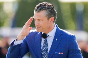 Americký minister obrany Pete Hegseth.