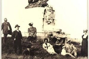 Bronzový lev. 