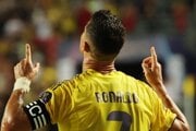 Cristiano Ronaldo v drese saudskoarabského klubu Al-Nassr.