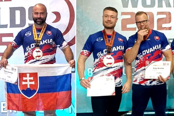 Zľava Peter Lincmaier, Ivan Lazor a Peter Krošlák. 