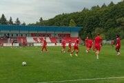 Futbalisti MFK Zvolen. 