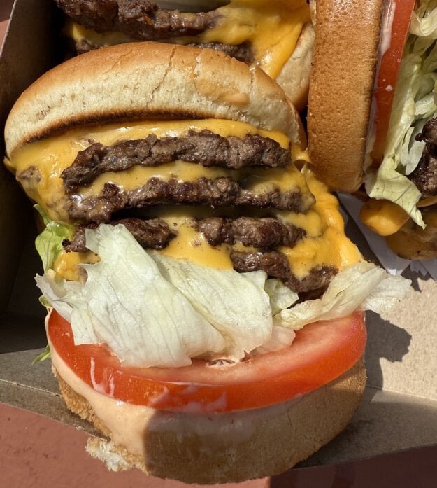 Štvoritý hamburger. (zdroj: ARCHÍV JV)