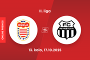 MFK Dukla Banská Bystrica - FC Petržalka: ONLINE prenos zo zápasu 11. kola II. ligy.