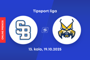 HC Slovan Bratislava - HK Spišská Nová Ves: ONLINE prenos z 13. kola Tipsport ligy.