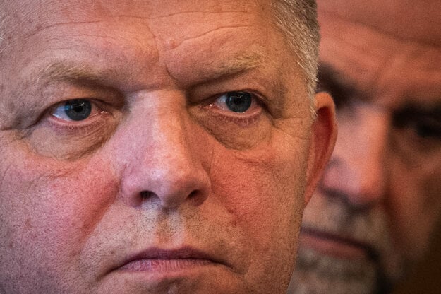Robert Fico a Tibor Gašpar. (zdroj: SME/Marko Erd)