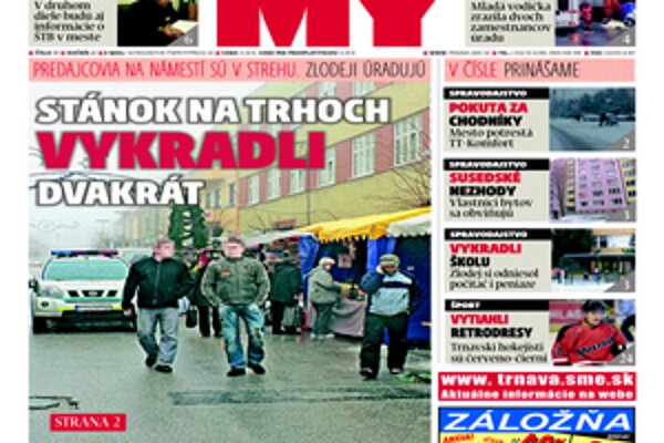Aktuálne vydanie MY Trnavské noviny.
