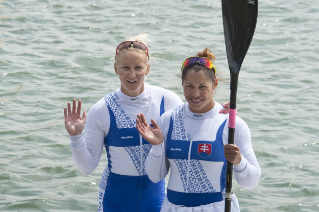 Ivana Kmeťová a Martina Kohlová (vpraavo)