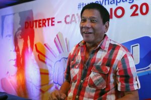 Rodrigo Duterte.